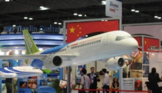 A model of the C919